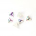 DZ-1069 Triangle  Glass Flat Back Stone 